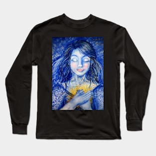 Heal with gold Long Sleeve T-Shirt